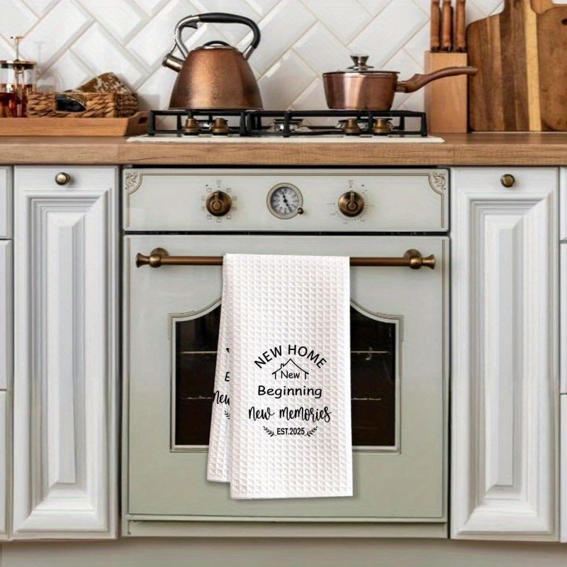 New Home Kitchen Towel Est 2025