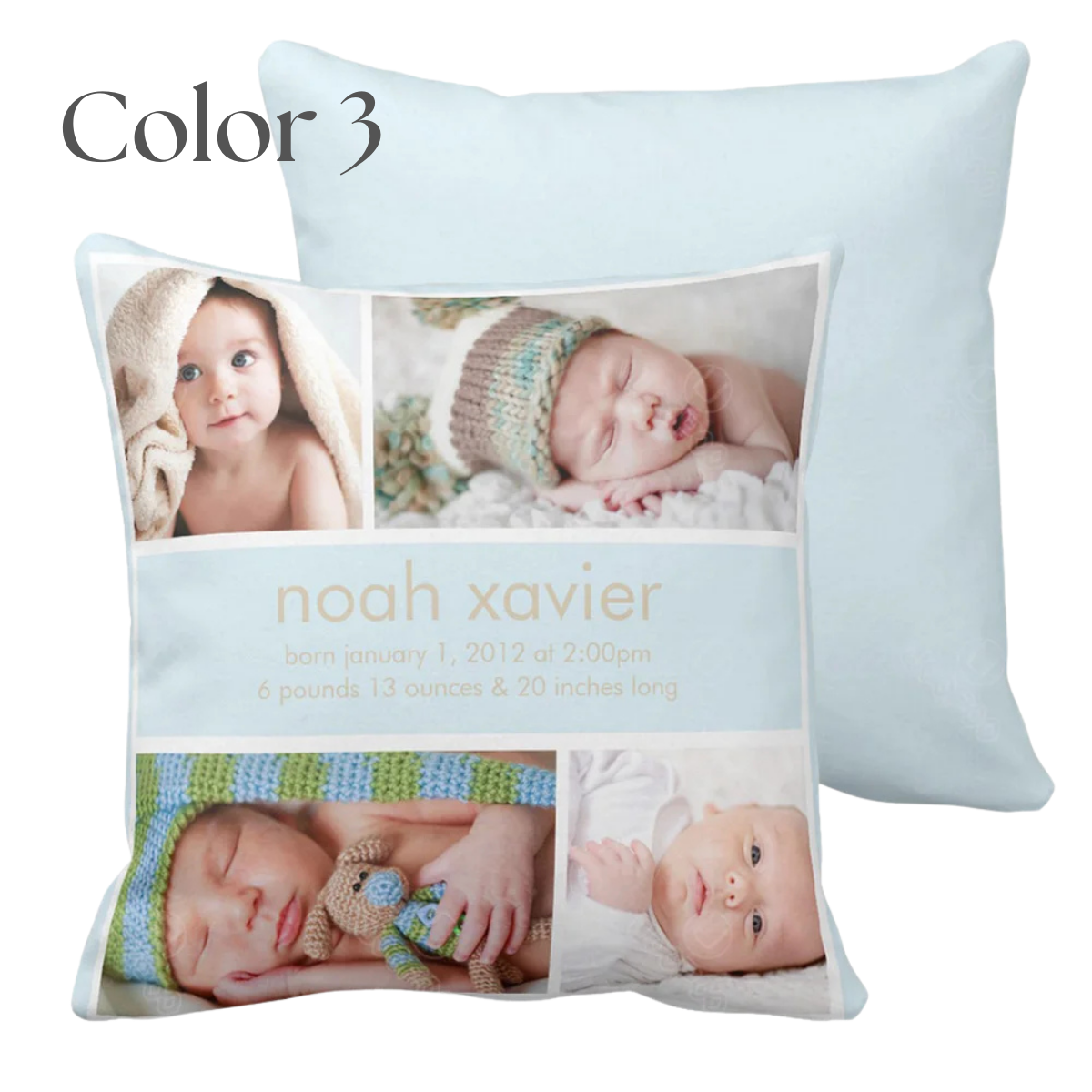 Custom  Photo Baby Pillow Case