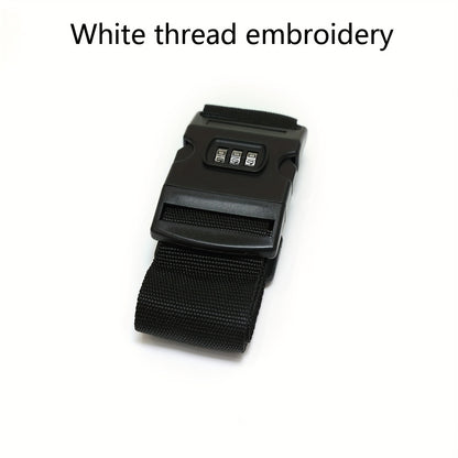 Personalized Embroidered Luggage Belt