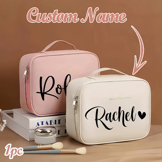 Personalized Ladies Travel Cosmetic Bag
