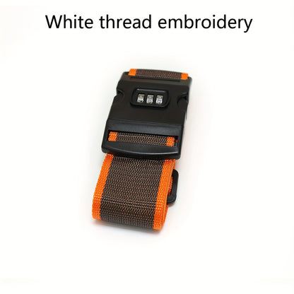 Personalized Embroidered Luggage Belt