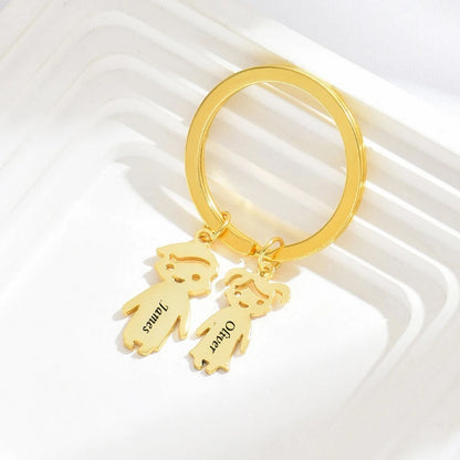 Customized People Name Keychain