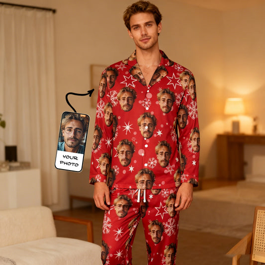 Custom Face Photo Pajama Set