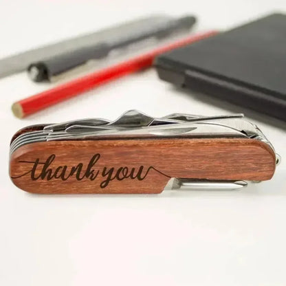 Name Laser Engraved Multi Use Pocket Tool