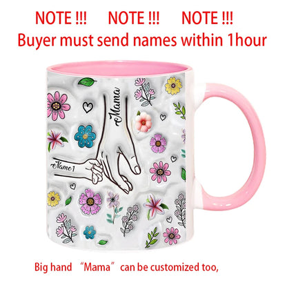 Personalized Mom & Kids Name Mug