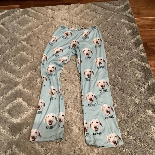 Custom Pajama Pants With Face