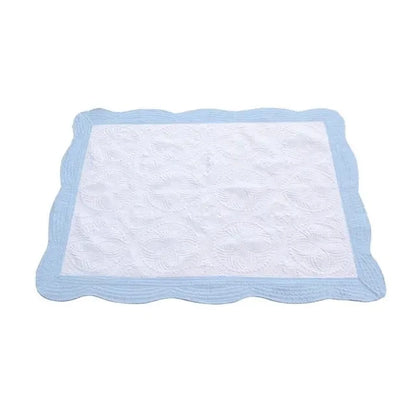 Personalized Name Embroidered Soft Cotton Baby Blanket