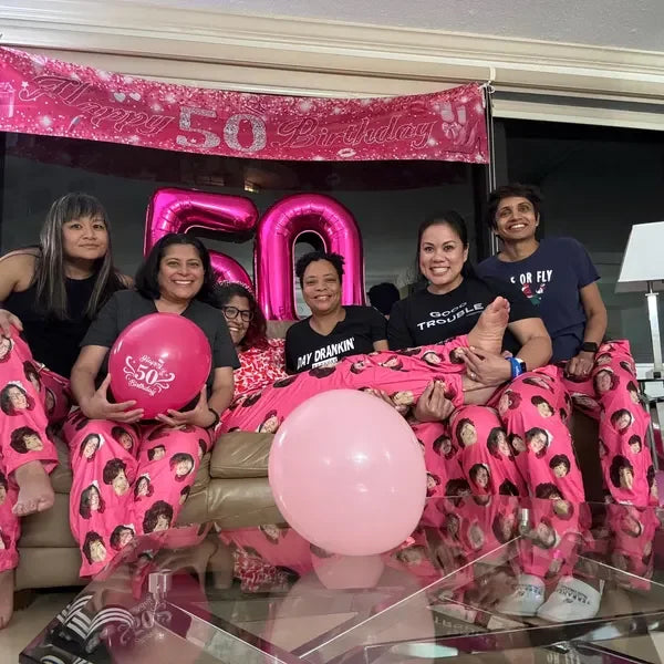 Custom Pajama Pants With Face