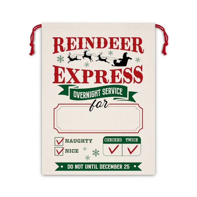 Personalized Name Christmas Santa Sack/Bag