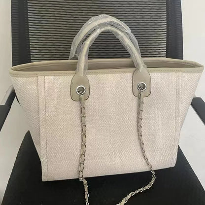 Custom Monogram Name Canvas Tote Bag
