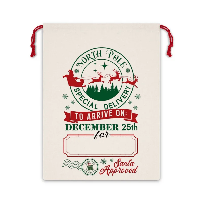 Personalized Name Christmas Santa Sack/Bag