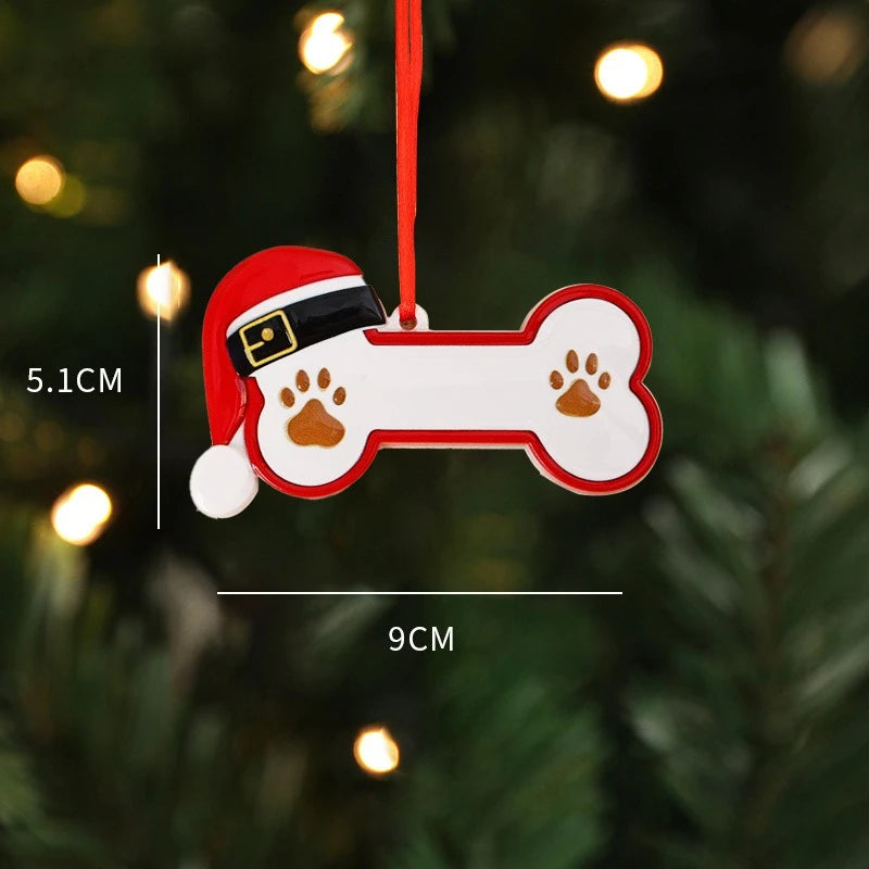 Personalized Dog Name Christmas Ornament
