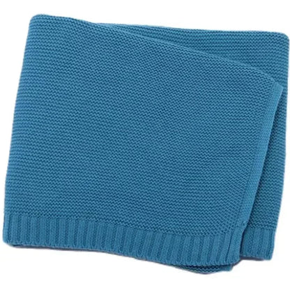 Personalized Name Baby Blanket Embroidered Name Knit