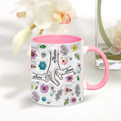 Personalized Mom & Kids Name Mug