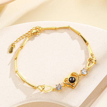 Personalized Photo Projection Bracelet