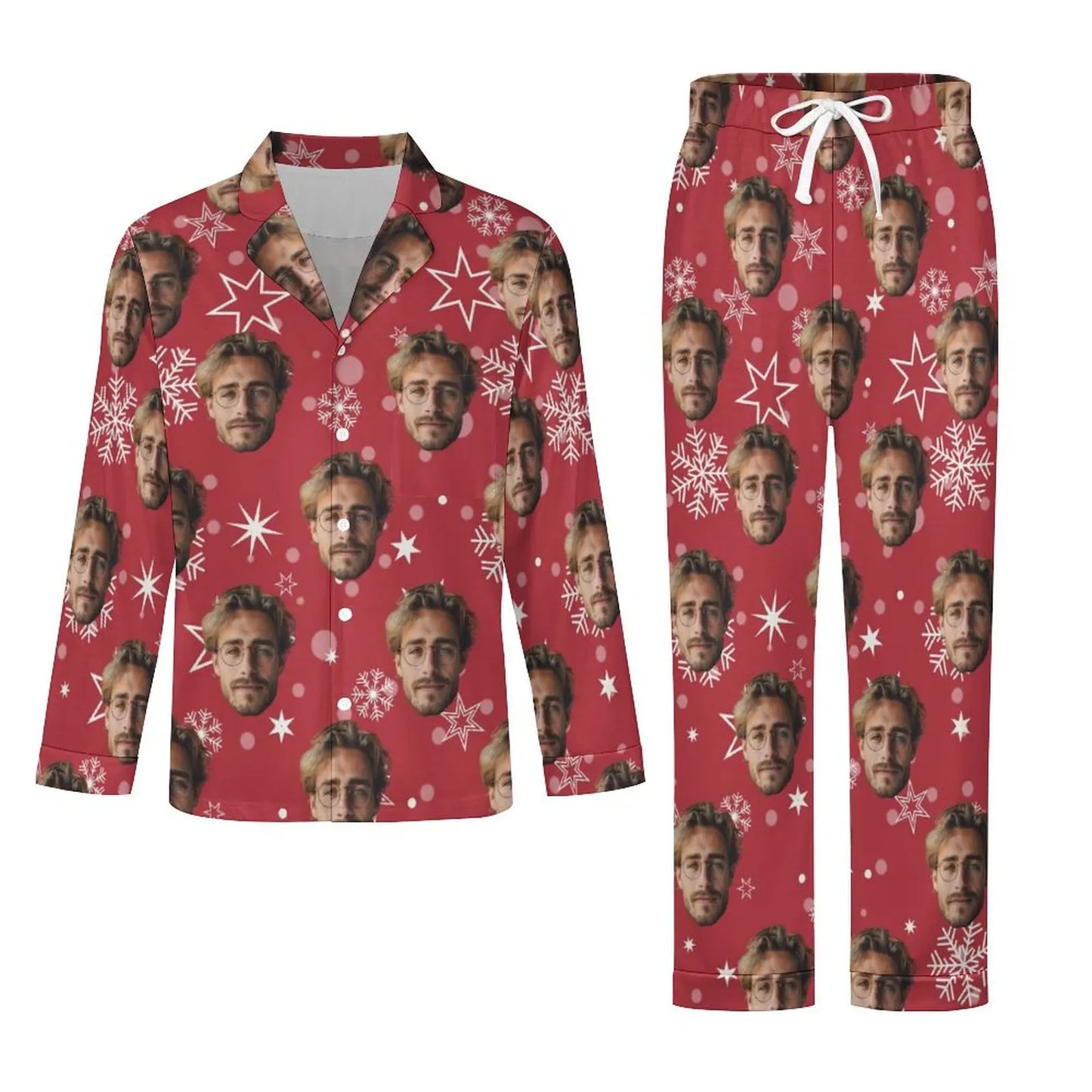 Custom Face Photo Pajama Set