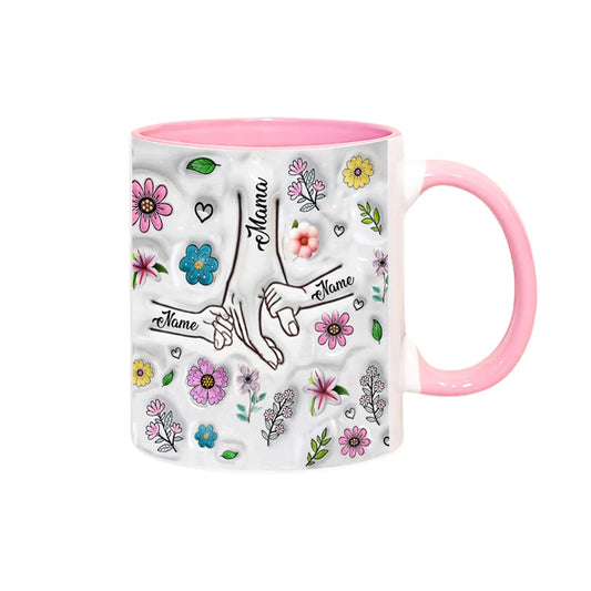 Personalized Mom & Kids Name Mug