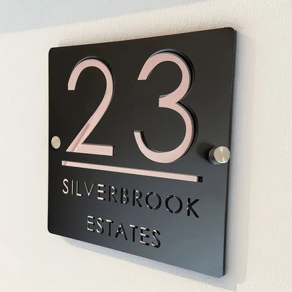 Personalized  Address Sign Outdoor