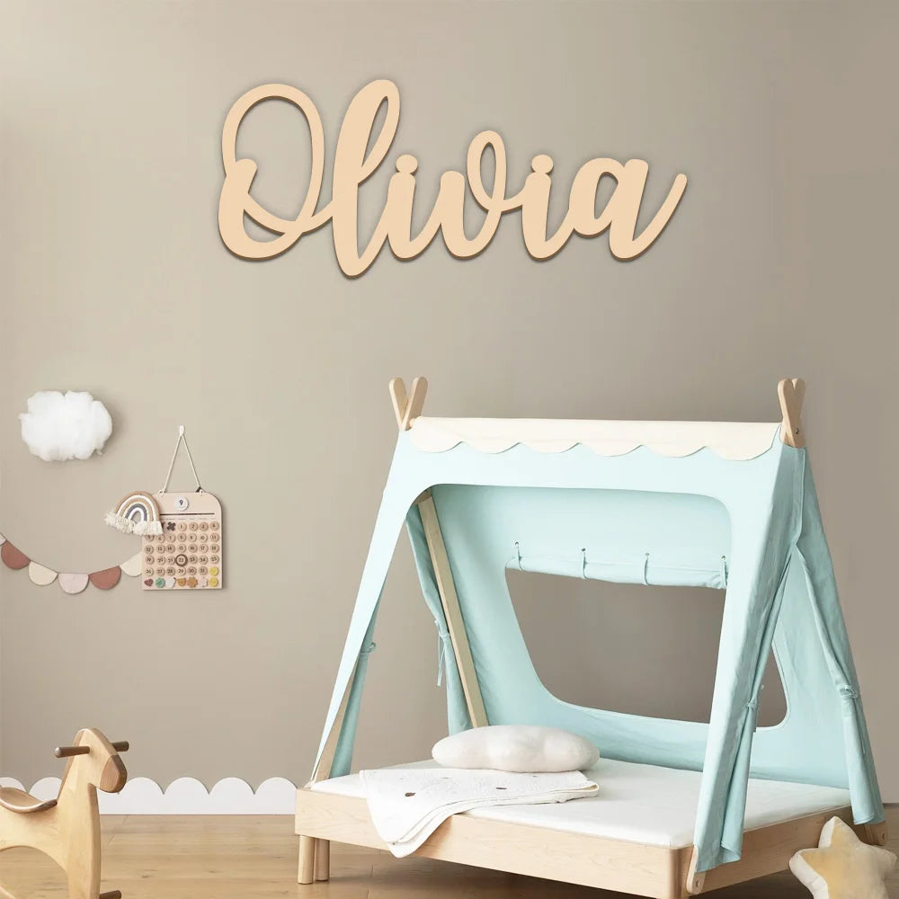 Personalized Wooden Name Sign