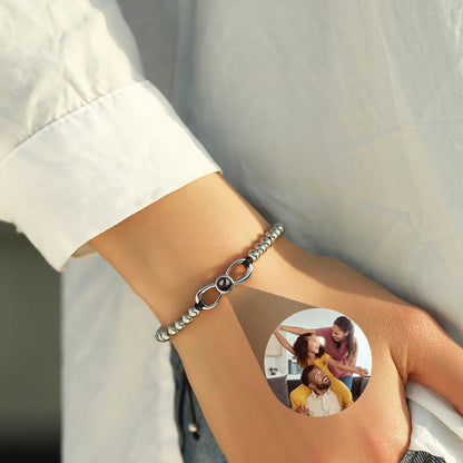 Personalized Photo Projection Bracelet