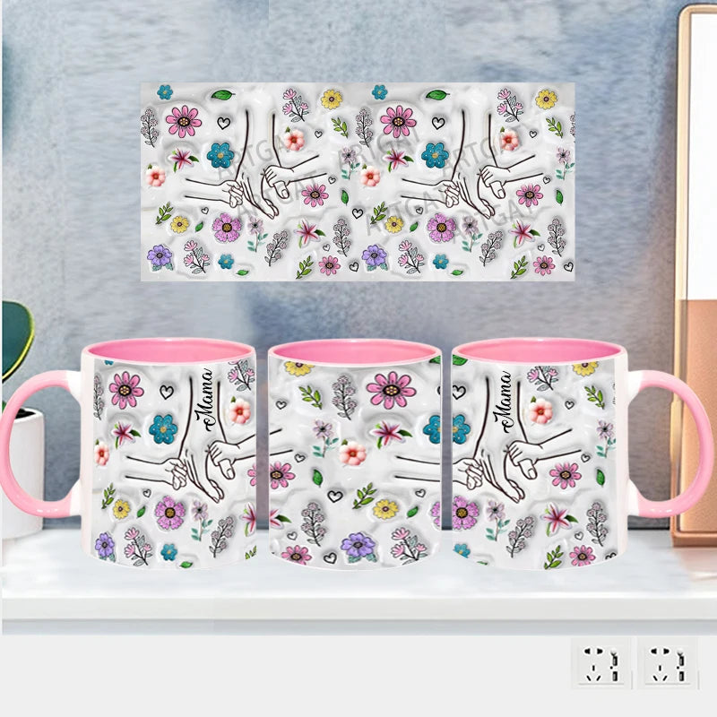 Personalized Mom & Kids Name Mug
