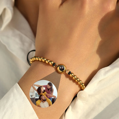 Personalized Photo Projection Bracelet