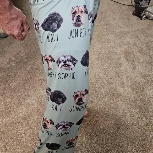 Custom Pajama Pants With Face