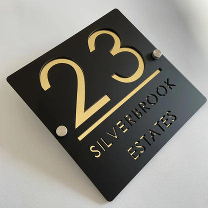 Personalized  Address Sign Outdoor