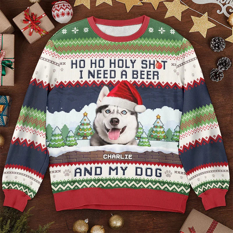 Custom Photo Ugly Christmas Sweater
