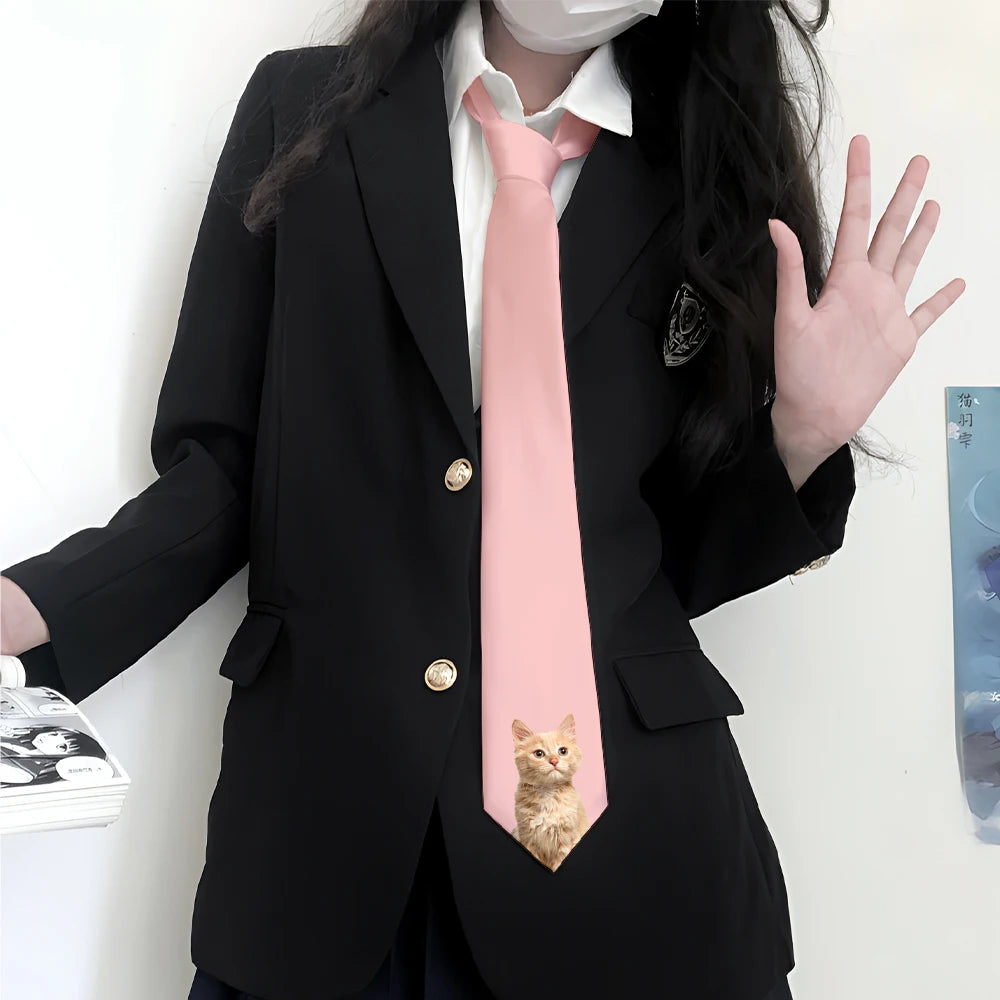 Customized pet photo on tie