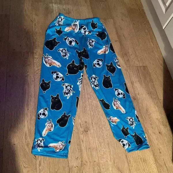 Custom Pajama Pants With Face