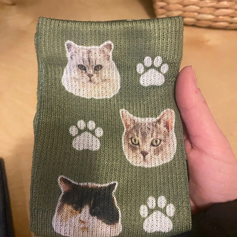 Custom Dog or Cat Photo Socks