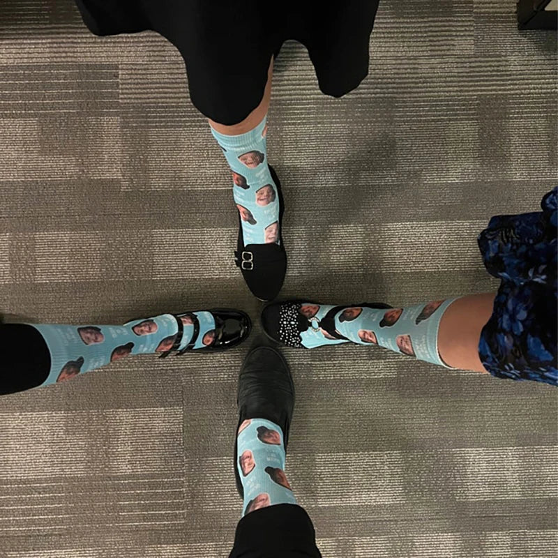 Custom Dog or Cat Photo Socks