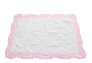 Personalized Name Embroidered Soft Cotton Baby Blanket