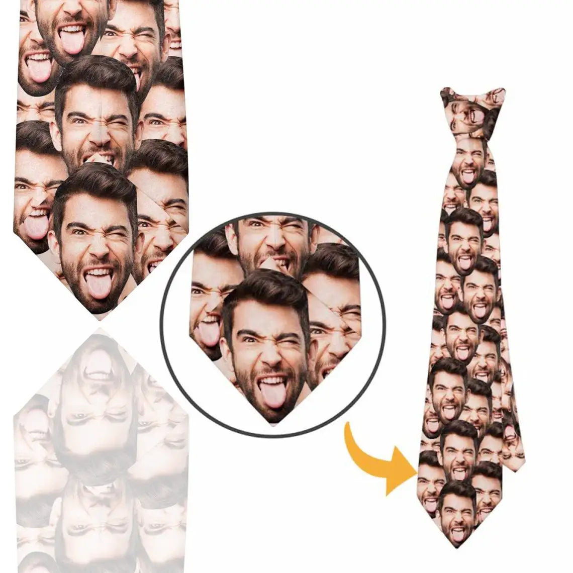 Personalized Photo All Over Necktie
