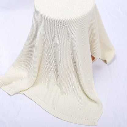 Personalized Name Baby Blanket Embroidered Name Knit