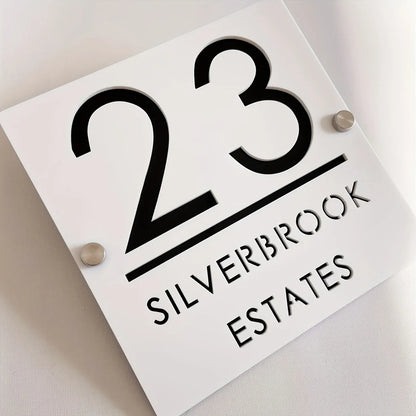 Personalized  Address Sign Outdoor