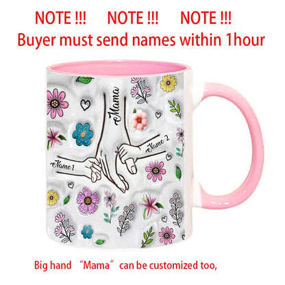 Personalized Mom & Kids Name Mug