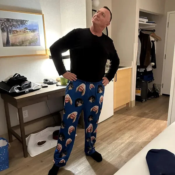 Custom Pajama Pants With Face