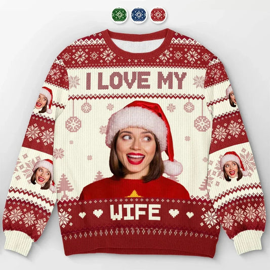 Customize photo  Christmas Sweater