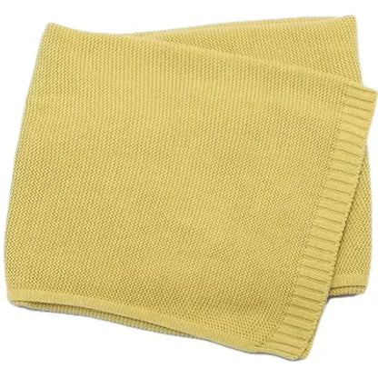 Personalized Name Baby Blanket Embroidered Name Knit