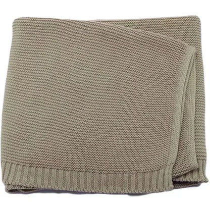 Personalized Name Baby Blanket Embroidered Name Knit