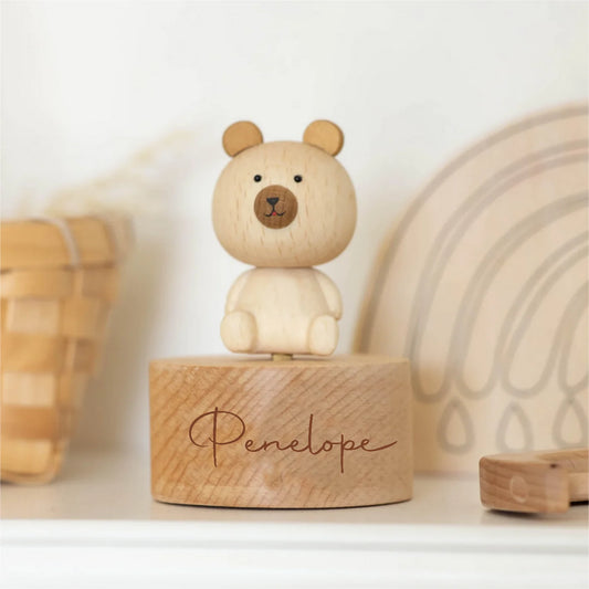 Personalized Name Wooden Music Box