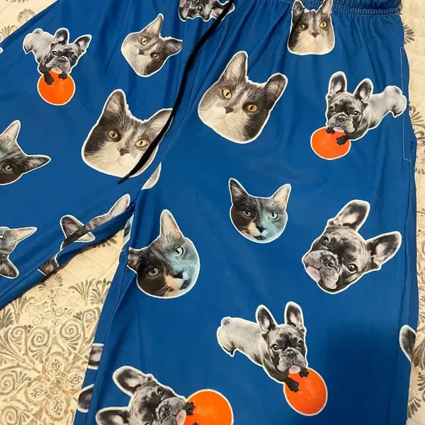 Custom Pajama Pants With Face