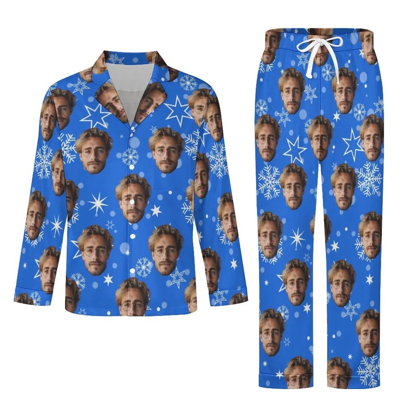 Custom Face Photo Pajama Set