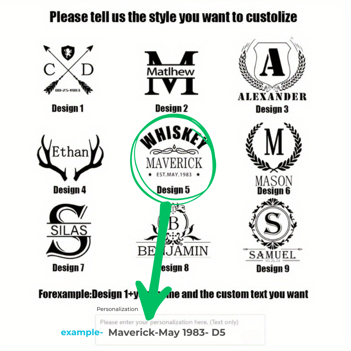 Personalized Engraved Whiskey Barrel