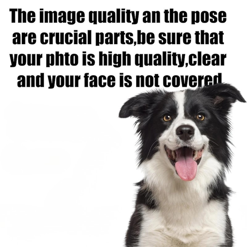 Customized pet photo on tie