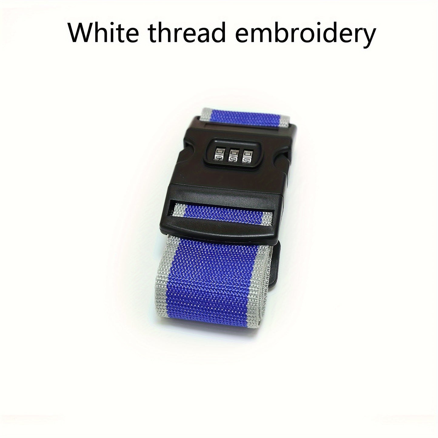 Personalized Embroidered Luggage Belt