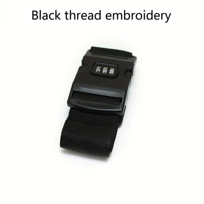 Personalized Embroidered Luggage Belt