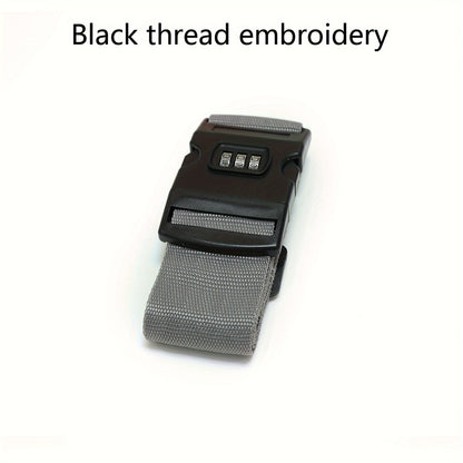 Personalized Embroidered Luggage Belt